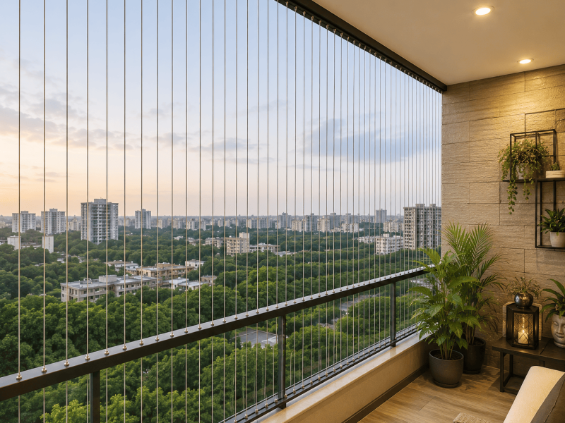 Balcony Safety Grills