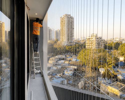 invisible grills for apartment